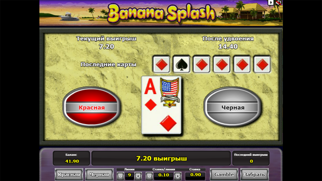 Характеристики слота Banana Splash 9