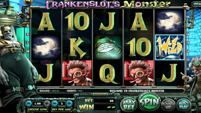 Характеристики слота Frankenslot's Monster 7