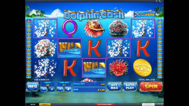 Характеристики слота Dolphin Cash 10